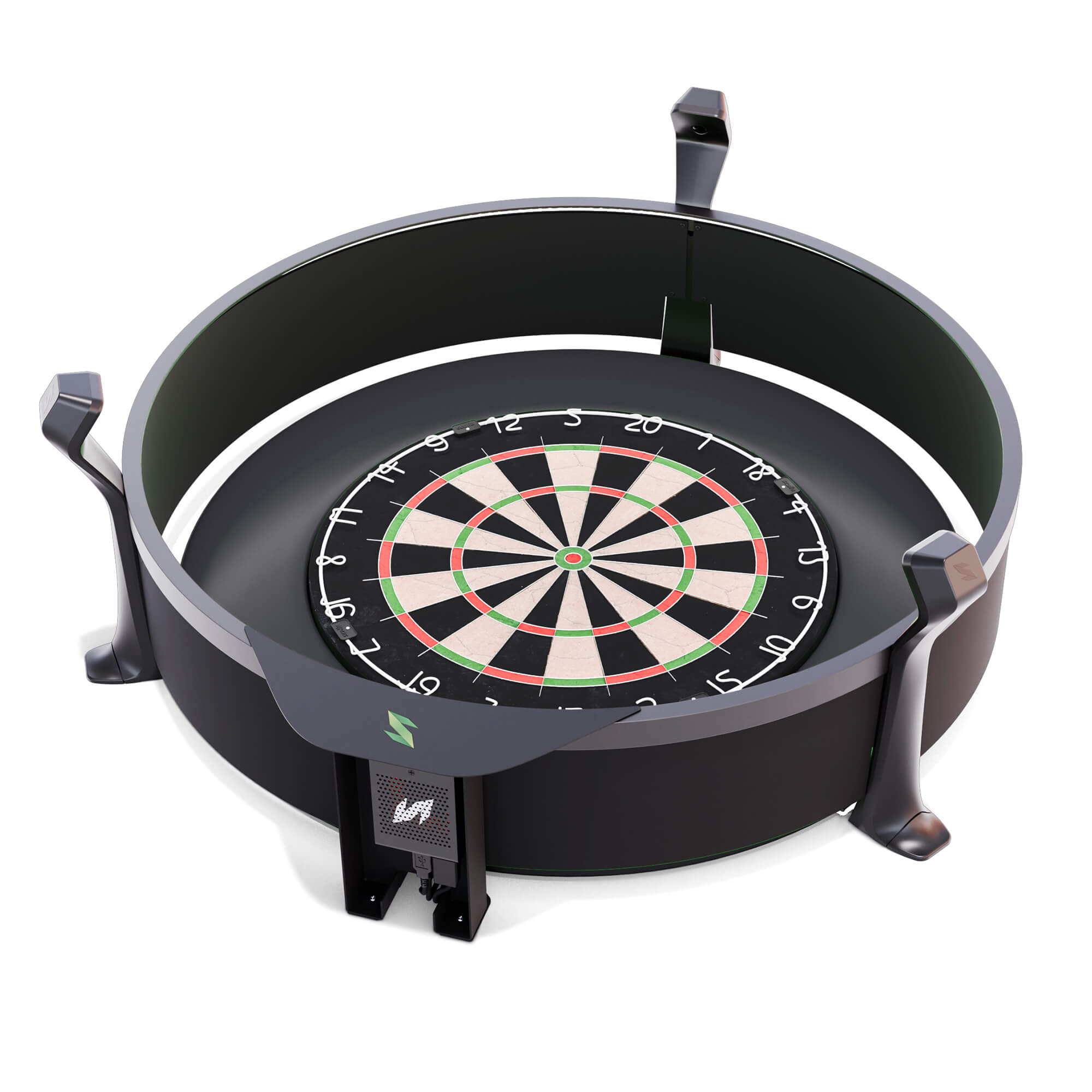 Scolia Home V2 with Light Ring, Automatic Steel Dart Scoring System