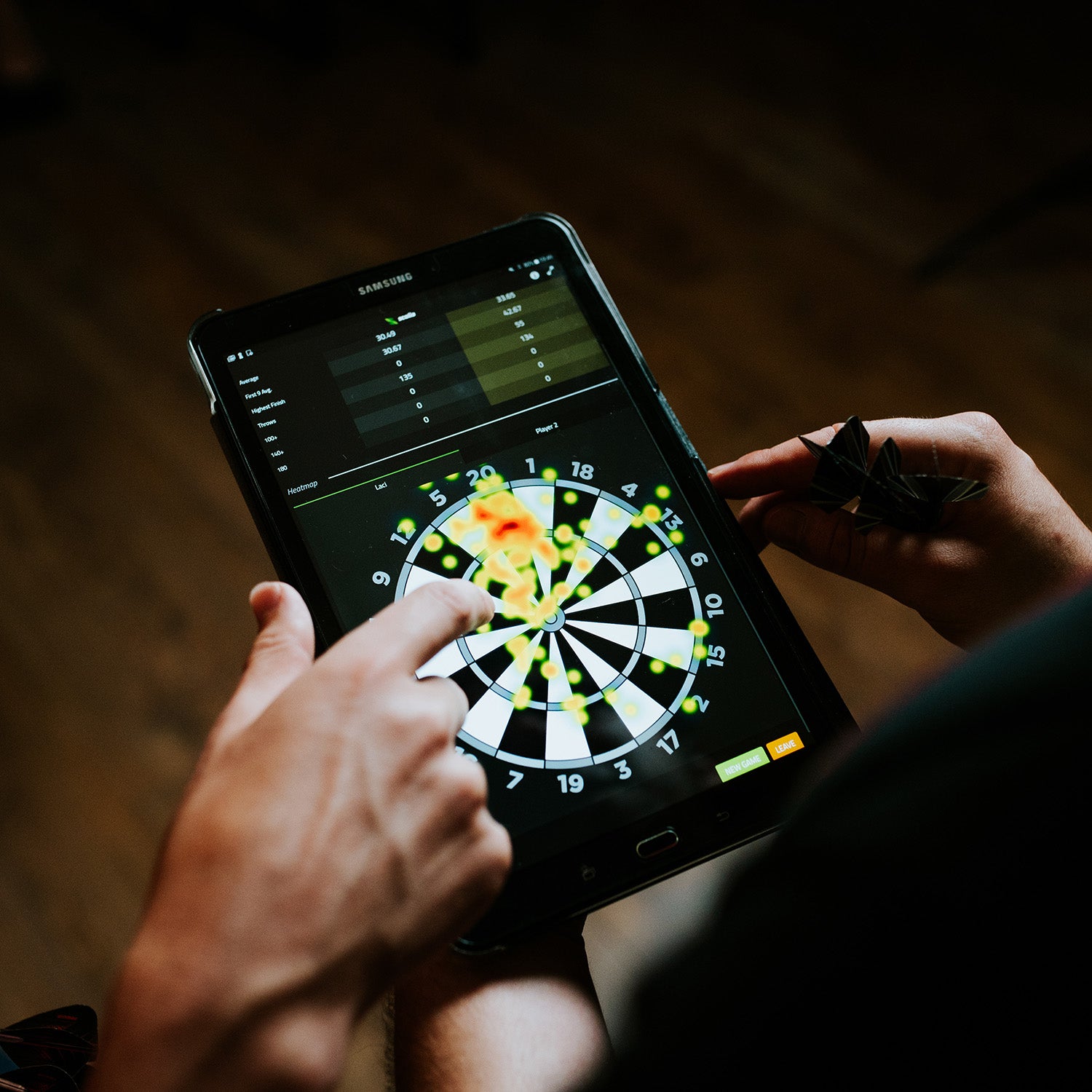 Scolia Pro Steel Tip Darts Automatic Scorekeeping System