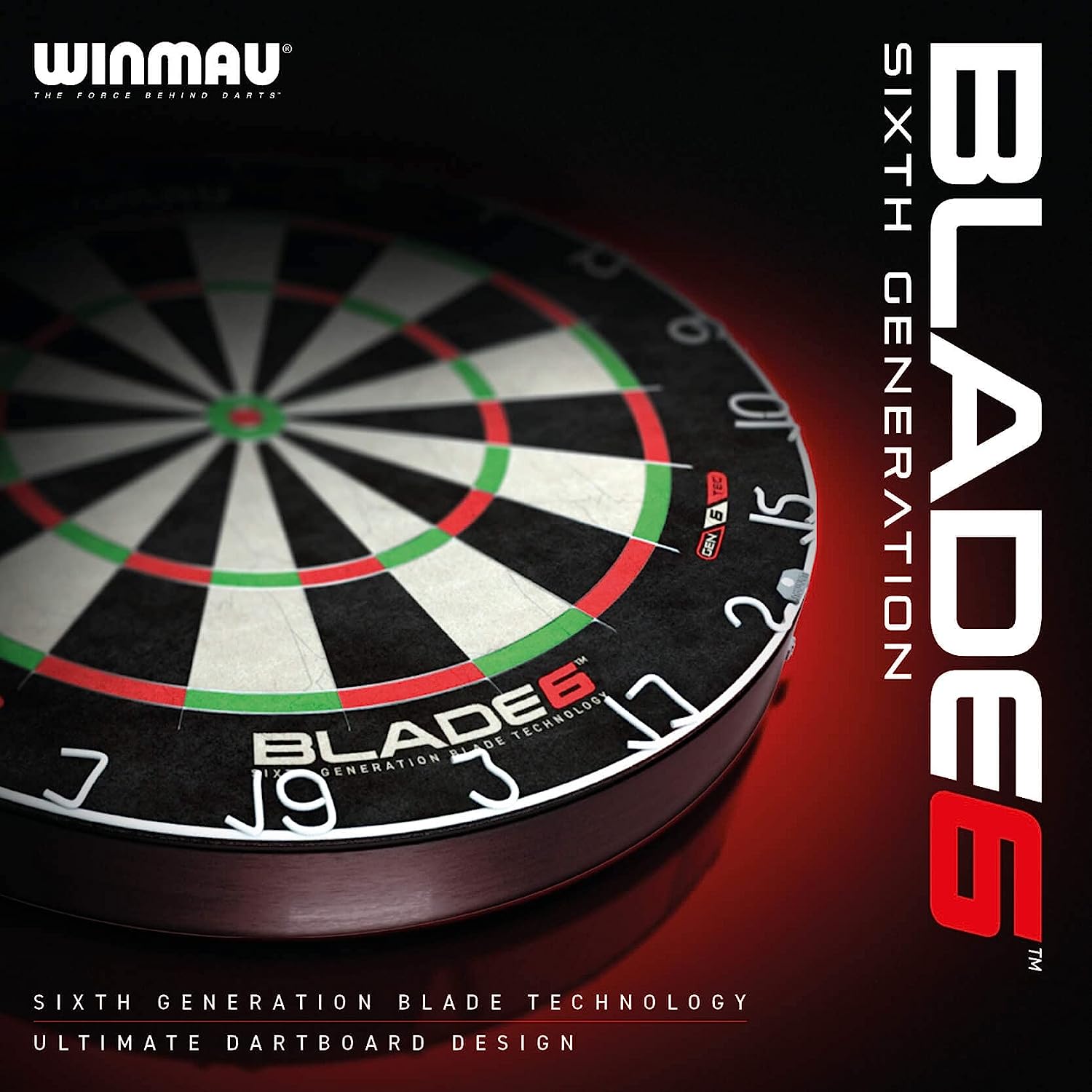 Winmau Blade 6 Bristle Dartboard